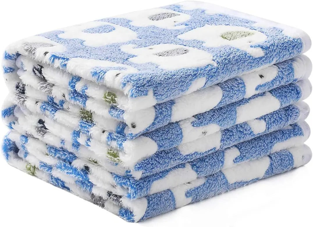 Cute Elephant Baby Blanket
