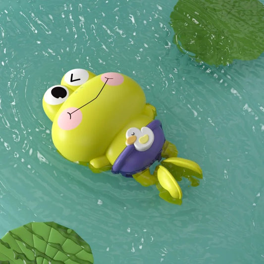 Bath Time Swimming Frog